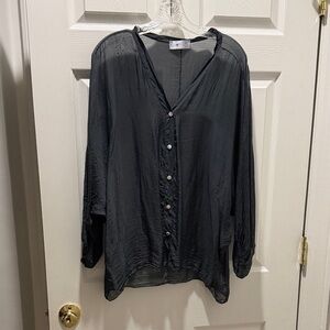 Elegant Black Women's Top